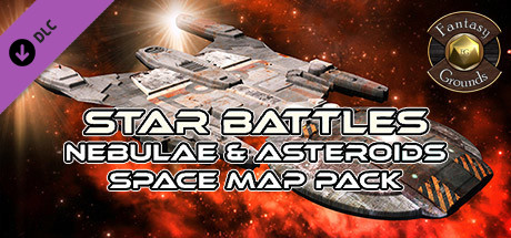 Fantasy Grounds - Star Battles: Nebulae and Asteroids Space Map Pack Header Image
