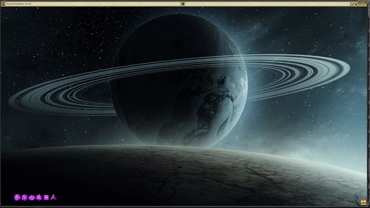 Fantasy Grounds - Star Battles: Nebulae and Asteroids Space Map Packのスクリーンショット 1