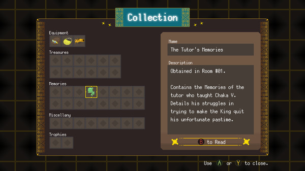 Screenshot z Labyrinth of the Chaka King