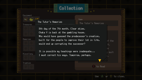 Screenshot z Labyrinth of the Chaka King