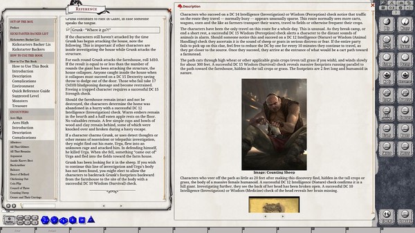 Fantasy Grounds - Out of the Box: Encounters screenshot 8
