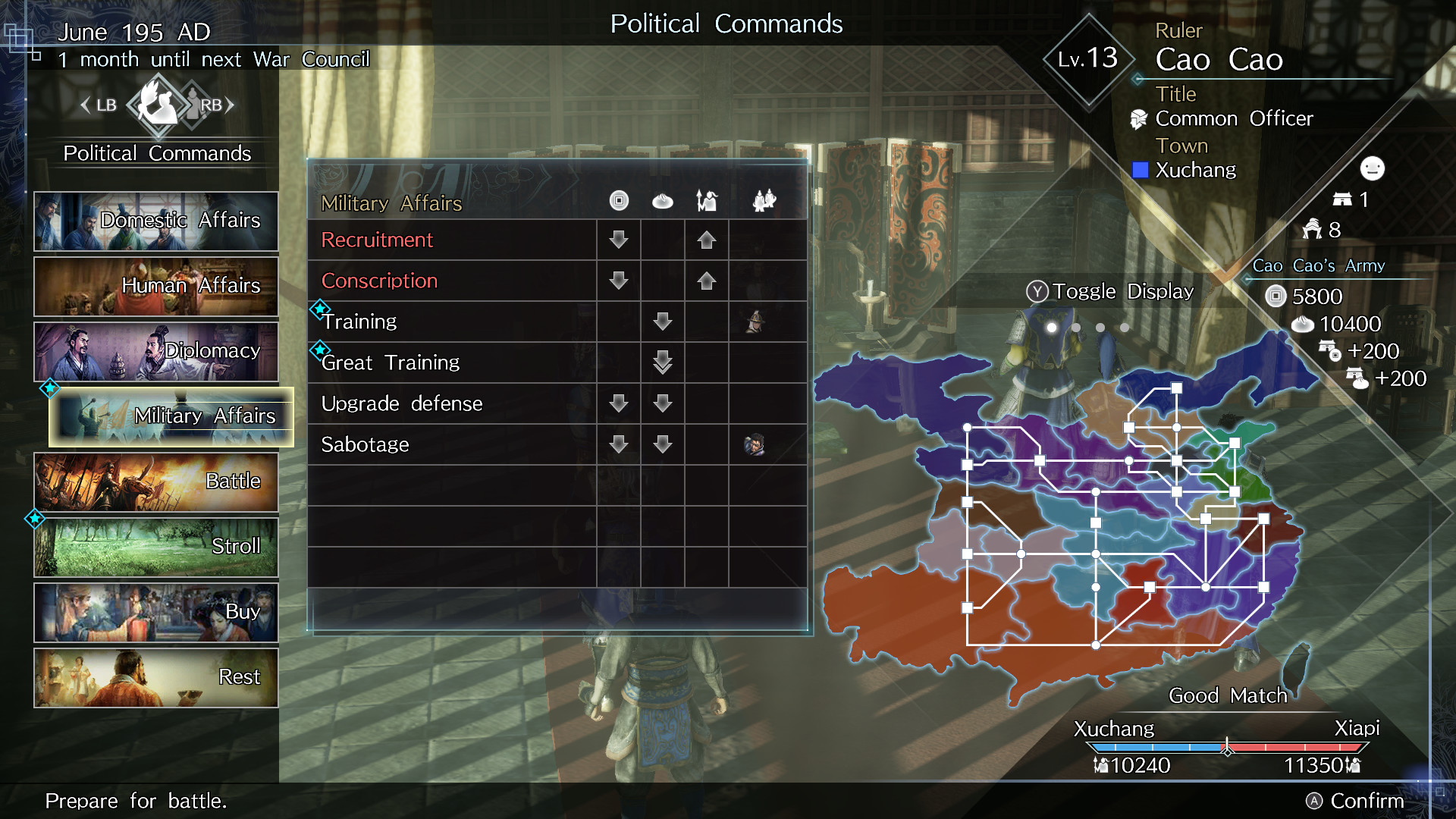 DYNASTY WARRIORS 9 Empires EN/JP Languages Only gameplay screenshot 5