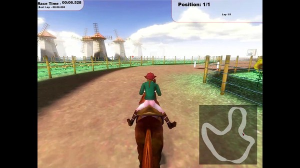 Screenshot z Reiterland - Meine Rennpferde