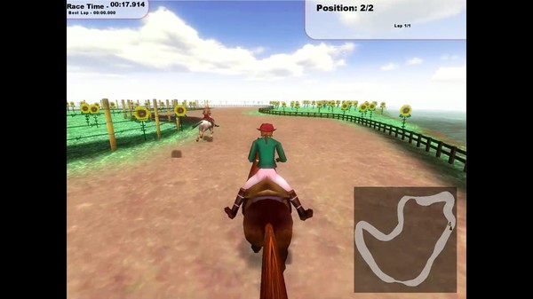Screenshot z Reiterland - Meine Rennpferde