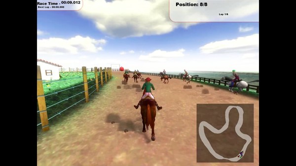 Screenshot z Reiterland - Meine Rennpferde