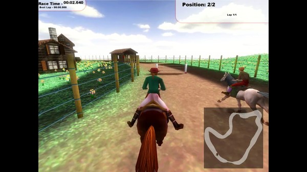 Screenshot z Reiterland - Meine Rennpferde