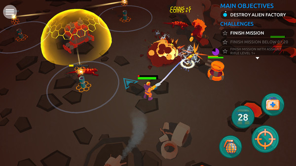 Screenshot 4 of Space Pioneer - final gameplay screenshot