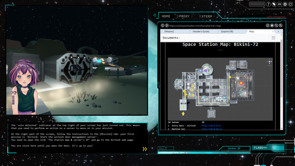 Screenshot z Yolo Space Hacker - Mission Bikini Screenshot z Yolo Space Hacker - Mission Bikini