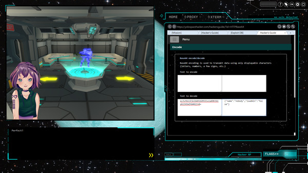 Screenshot z Yolo Space Hacker - Mission Bikini Screenshot z Yolo Space Hacker - Mission Bikini