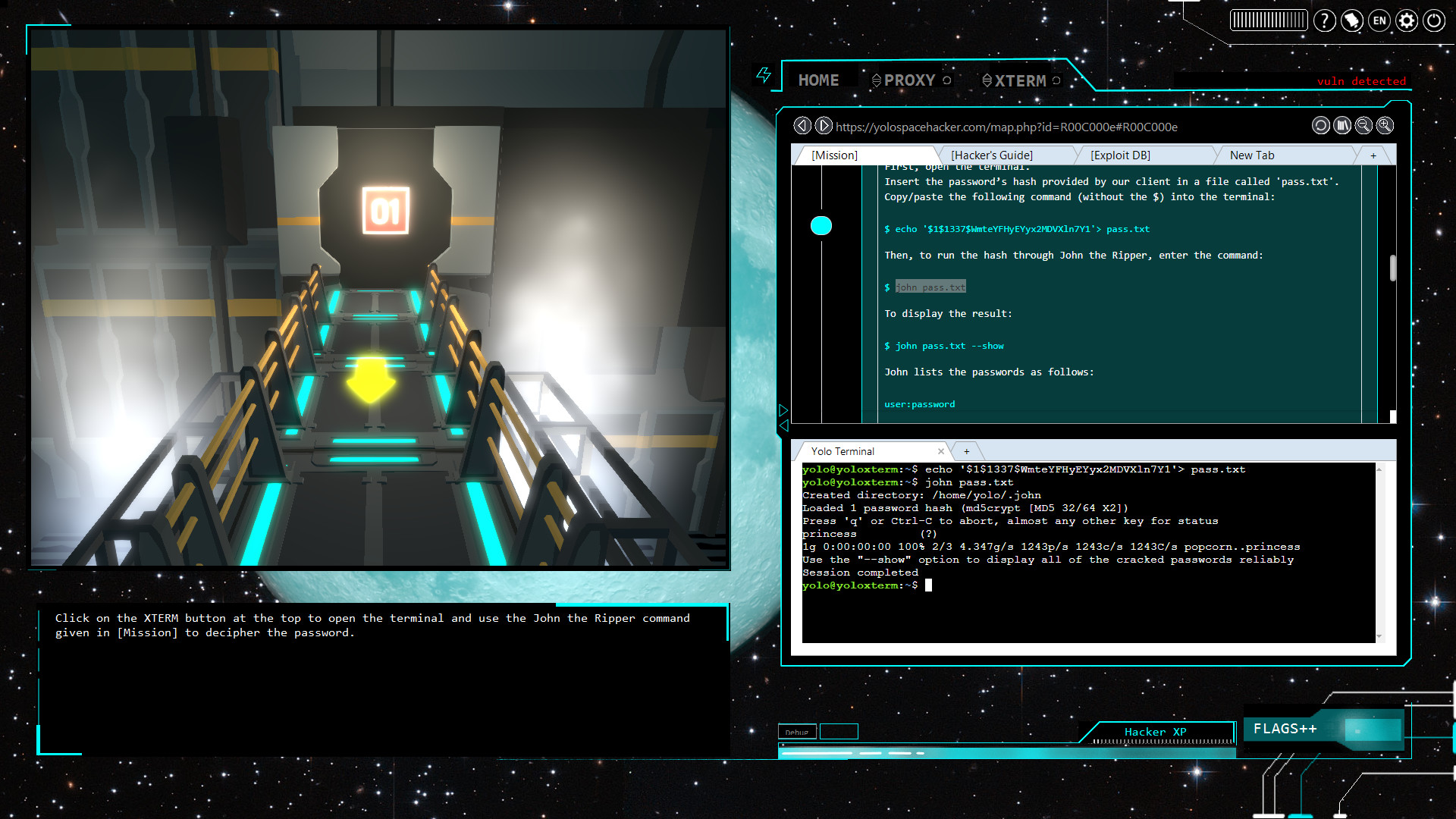 #10. Yolo Space Hacker (Steam) 由: BKNLab