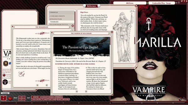 Fantasy Grounds - Vampire: The Masquerade, The Camarilla