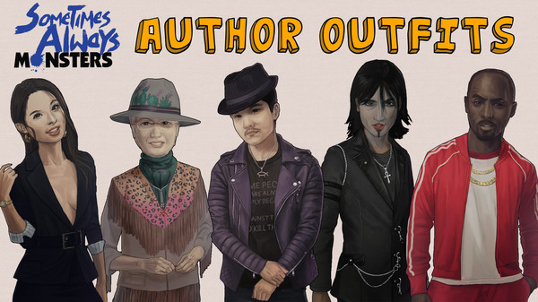 Sometimes Always Monsters - Author Outfits screenshot 1