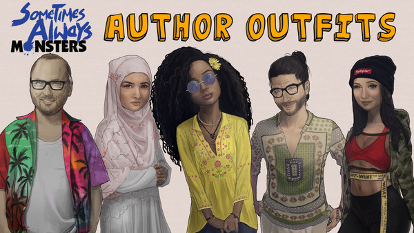 Sometimes Always Monsters - Author Outfits screenshot 2