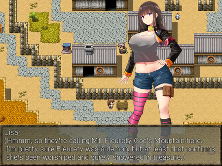 Screenshot z Lisa and the Grimoire