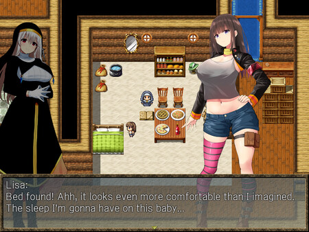 Screenshot z Lisa and the Grimoire