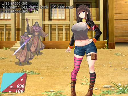 Screenshot z Lisa and the Grimoire