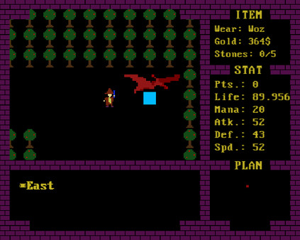 Screenshot z Jurassic Fantasy