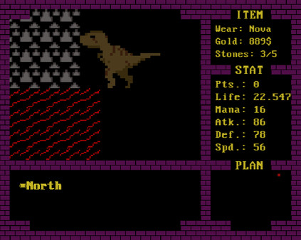 Screenshot z Jurassic Fantasy