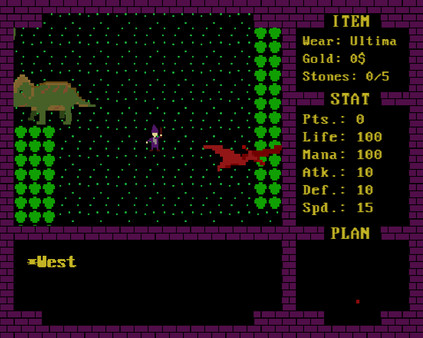 Screenshot z Jurassic Fantasy