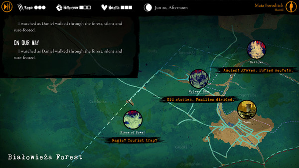 Werewolf: The Apocalypse — Heart of the Forest-游戏截图