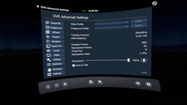 OVR Advanced Settings: Large Donation