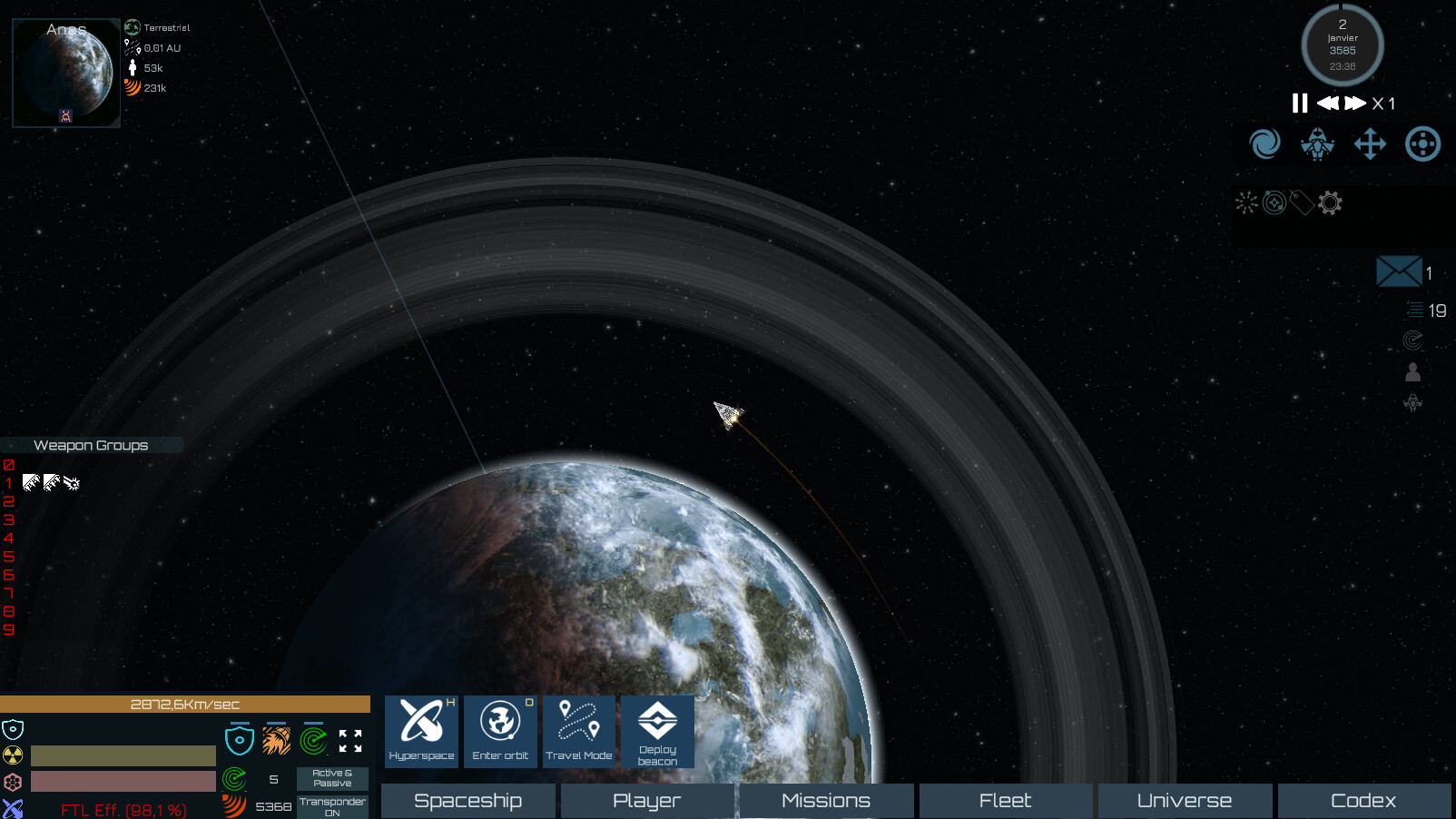 Antimatter screenshot #1