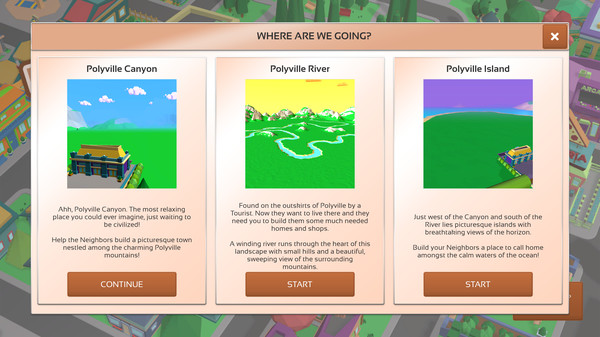 Screenshot z Polyville Canyon Screenshot z Polyville Canyon