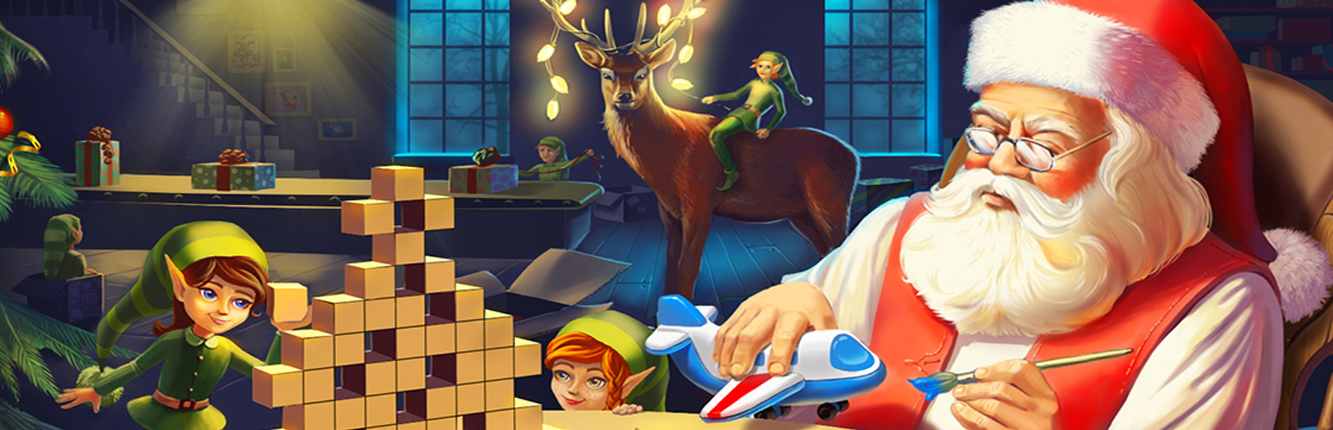 Santa's Toy Factory Nonograms