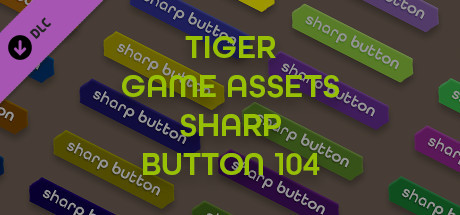 TIGER GAME ASSETS SHARP BUTTON 104 banner image