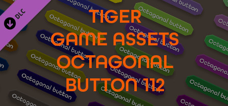 TIGER GAME ASSETS OCTAGONAL BUTTON 112 banner image