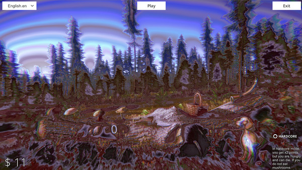 Screenshot z Mushroom Challenge