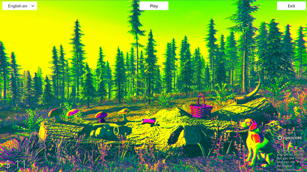Screenshot z Mushroom Challenge