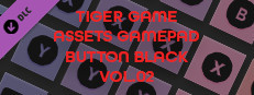 TIGER GAME ASSETS GAMEPAD BUTTON BLACK VOL.02 Small Capsule Image