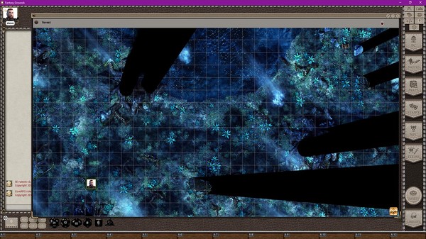 Fantasy Grounds - Black Scrolls Forest of Fallen Giants (Map Tile Pack)