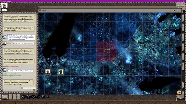 Fantasy Grounds - Black Scrolls Forest of Fallen Giants (Map Tile Pack)