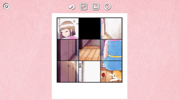 Screenshot z Slide Stories: Neko's Journey