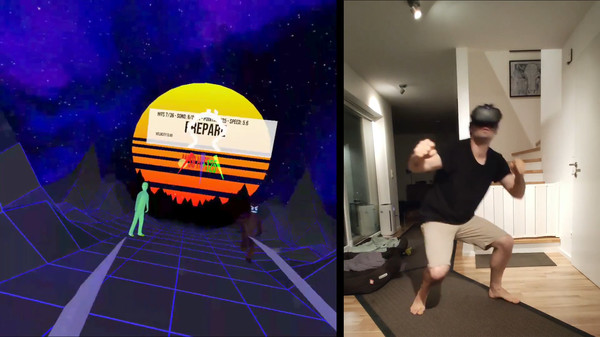 Screenshot z VRWorkout Screenshot z VRWorkout