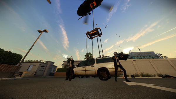 Screenshot z PAYDAY 2: Breakfast in Tijuana Heist Screenshot z PAYDAY 2: Breakfast in Tijuana Heist