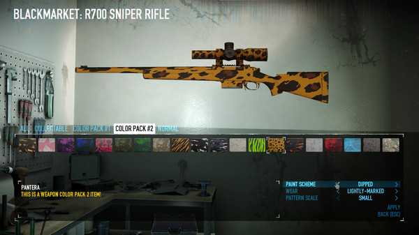 PAYDAY 2: Weapon Color Pack 2
