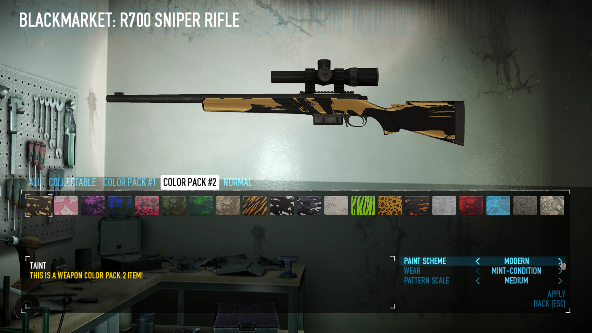 PAYDAY 2: Weapon Color Pack 2