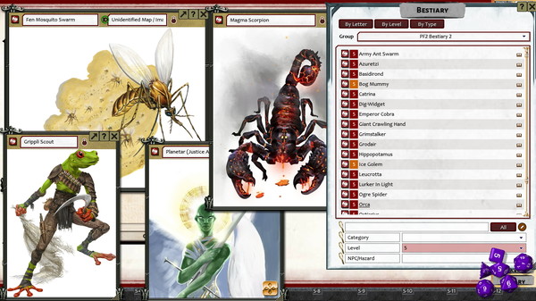 Fantasy Grounds - Pathfinder 2 RPG - Bestiary 2