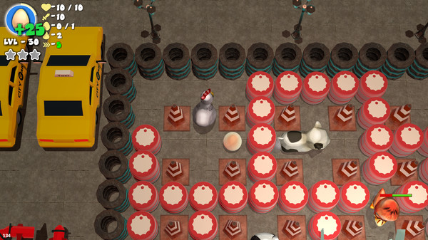 Screenshot z Chicken Bomb