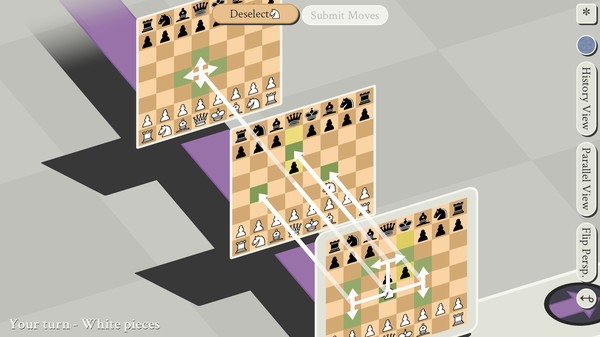 多元宇宙时间旅行的五维国际象棋-游戏截图