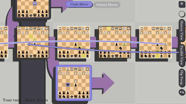 多元宇宙时间旅行的五维国际象棋-游戏截图