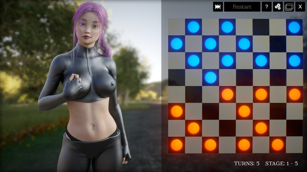 3D Hentai Checkers - Additional Girls 1