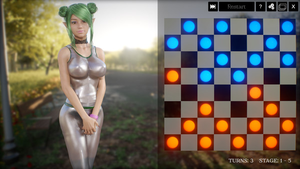 3D Hentai Checkers - Additional Girls 1