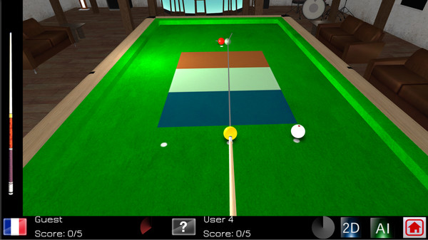Carom Billiards screenshot 1
