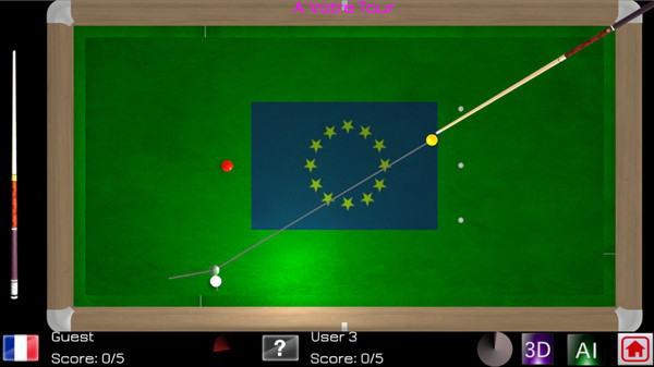 Carom Billiards screenshot 2