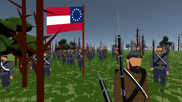 Rebel Reenactment: Battle of the Wilderness