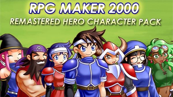 KHAiHOM.com - RPG Maker MZ - Add-on Vol.2: RM2K Hero Character Pack